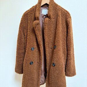 Sz S New Day Teddy Coat